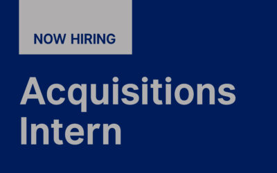 Acquisitions Intern – (Class of ’23 or ’24 preferred)